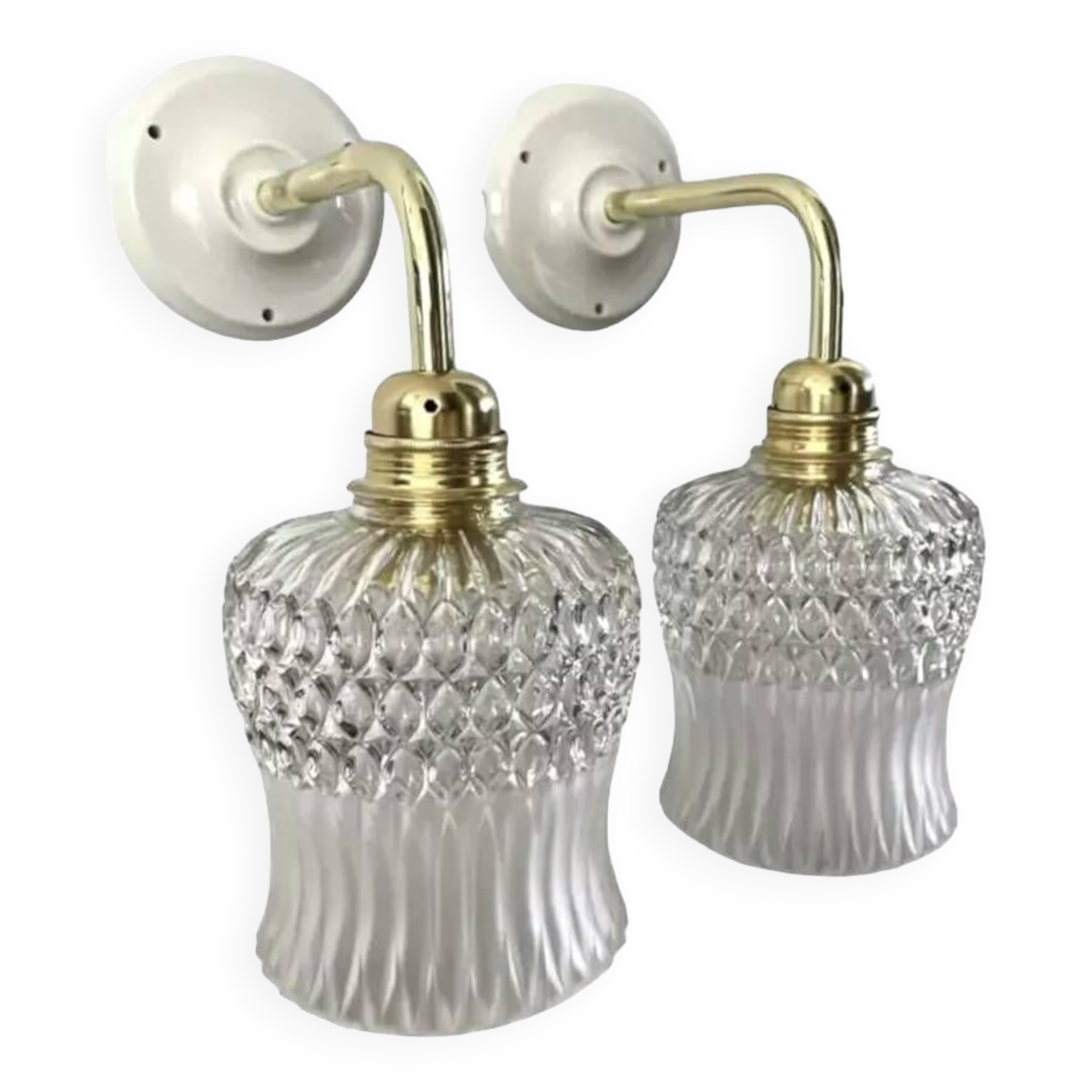 Pair of vintage wall lights