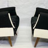 Paire de fauteuils années 1960