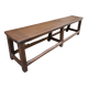 Old Burmese teak bench