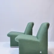 Pair of Alky Lounge Chairs – Giancarlo Piretti, Castelli / Artifort, 1969