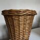 XL wicker planter from basket makers 1960
