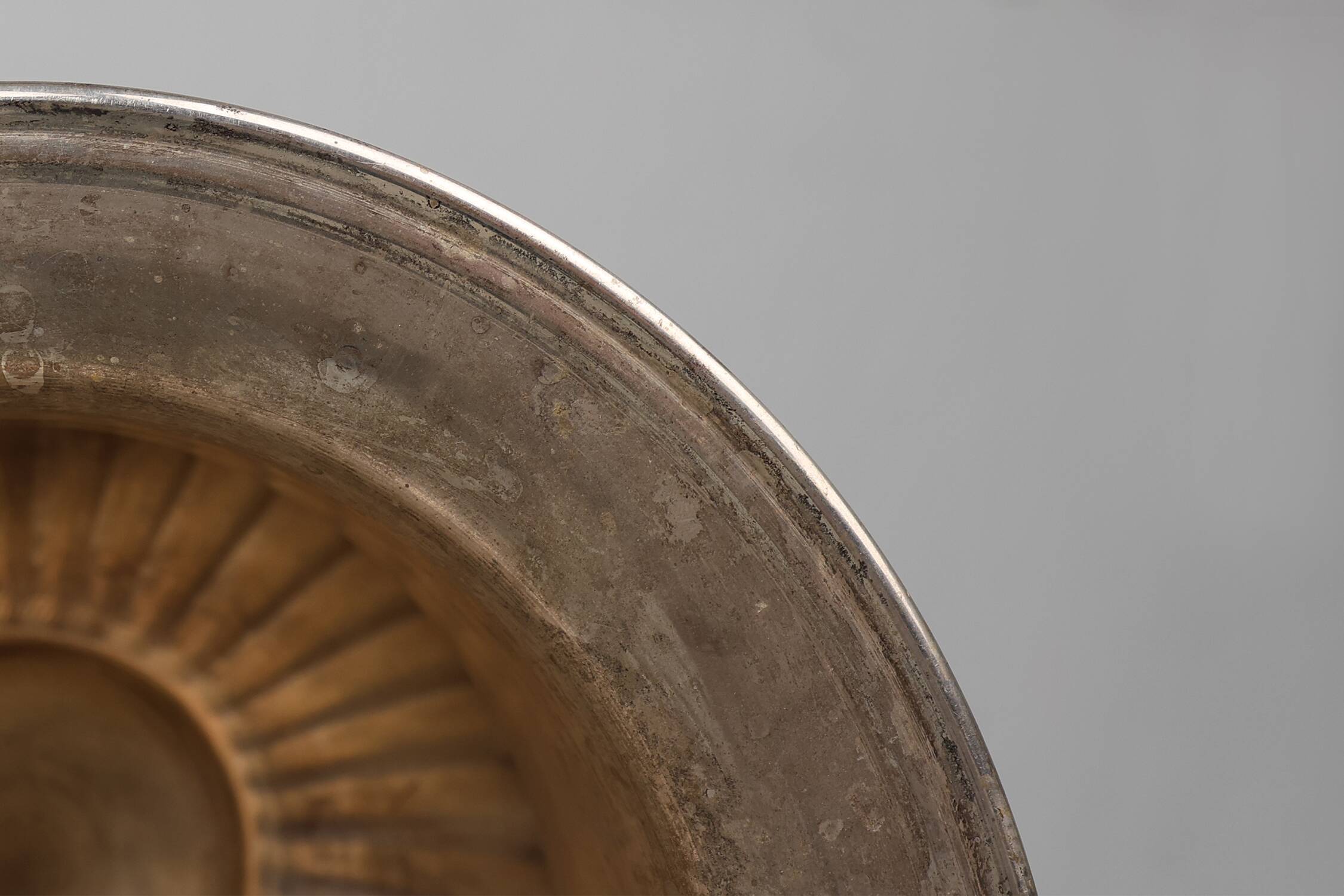 Antique Silver Plated Copper Champagne Bucket in Medicis Shape, 1890s