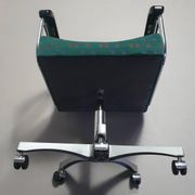 Office chair with armrests / turnable / not height adjustable
