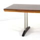 Rosewood / walnut coffee table 'Drachten' - mid century modern
