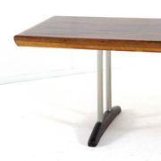 Table basse en palissandre / noyer 'Drachten' - style mid-century modern
