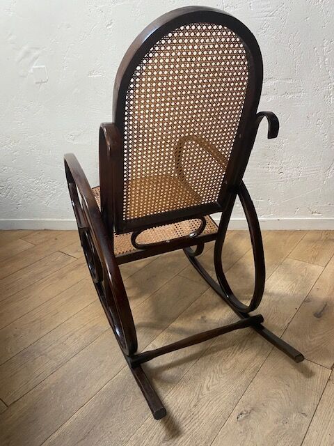 Bentwood rocking chair and canning