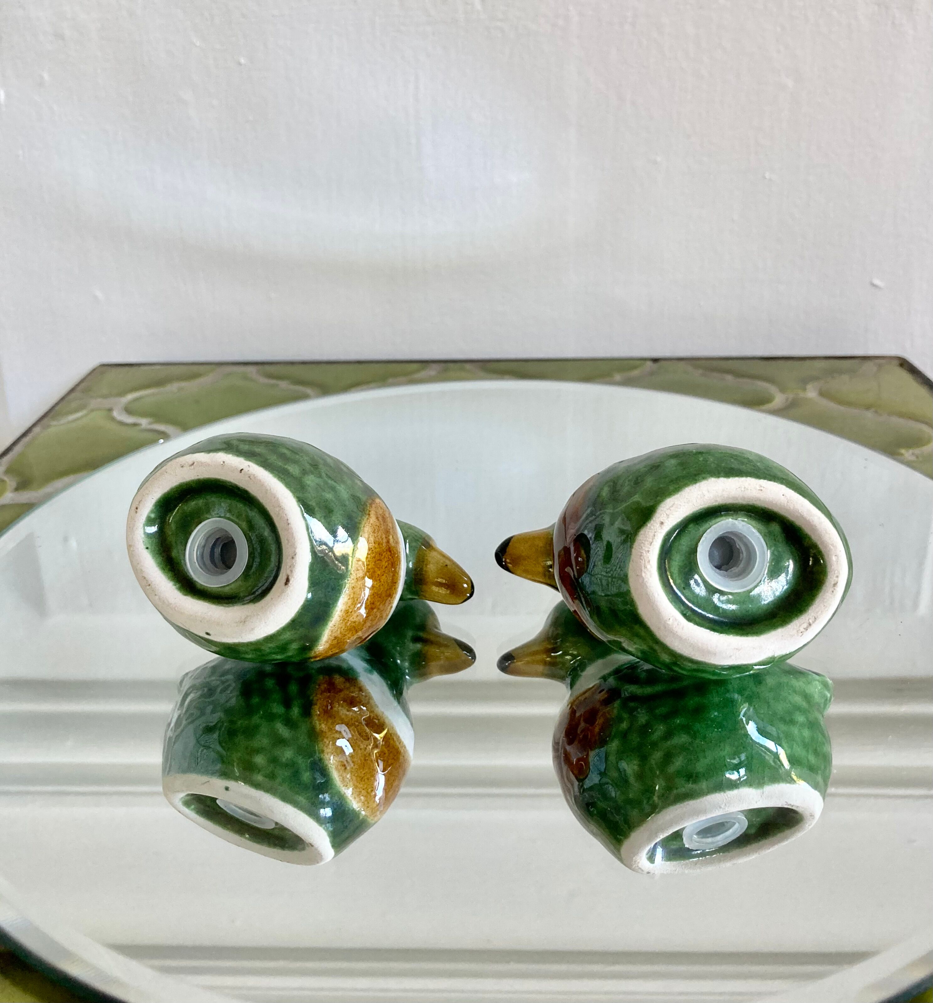Pepper salt shaker ducks slurry