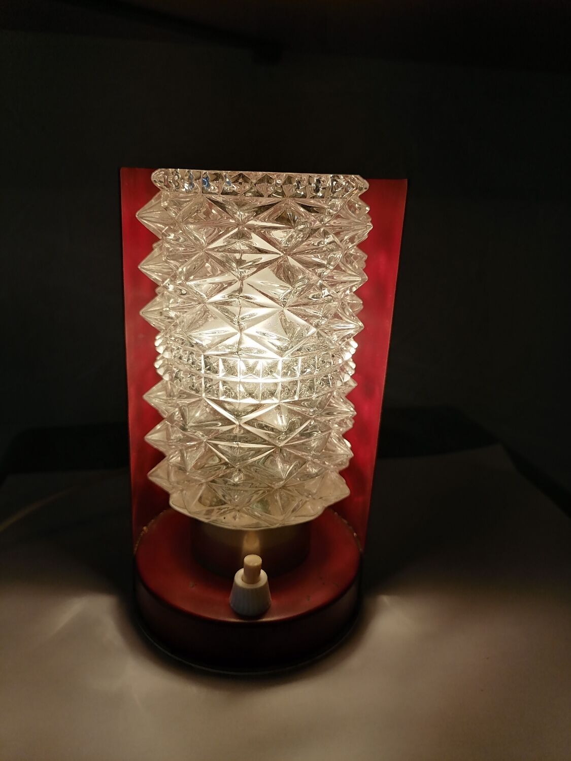 Vintage 1960s bedside desk lamp