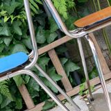 Mismatched formica chairs