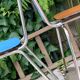 Mismatched formica chairs