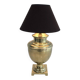 Neoclassical style brass baluster lamp
