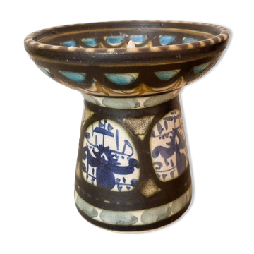 Ceramic candle holder
