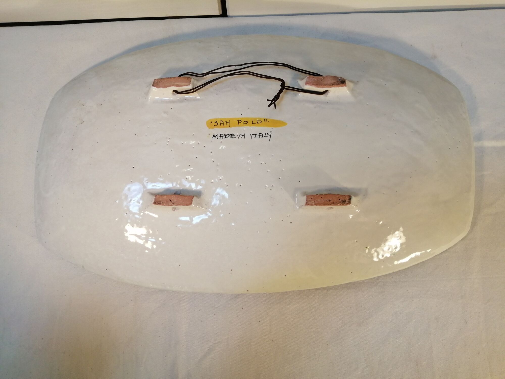 Vintage ceramic dish "San Polo" - 50s