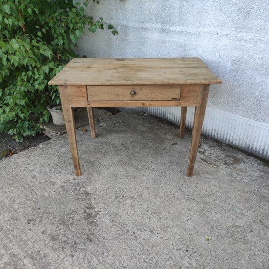 Old farmhouse table