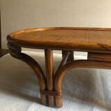 Rattan coffee table