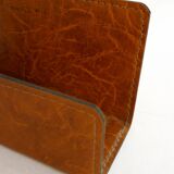 Brown leather letter range