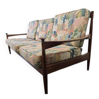 Vintage Scandinavian sofa / sofa / three-seater