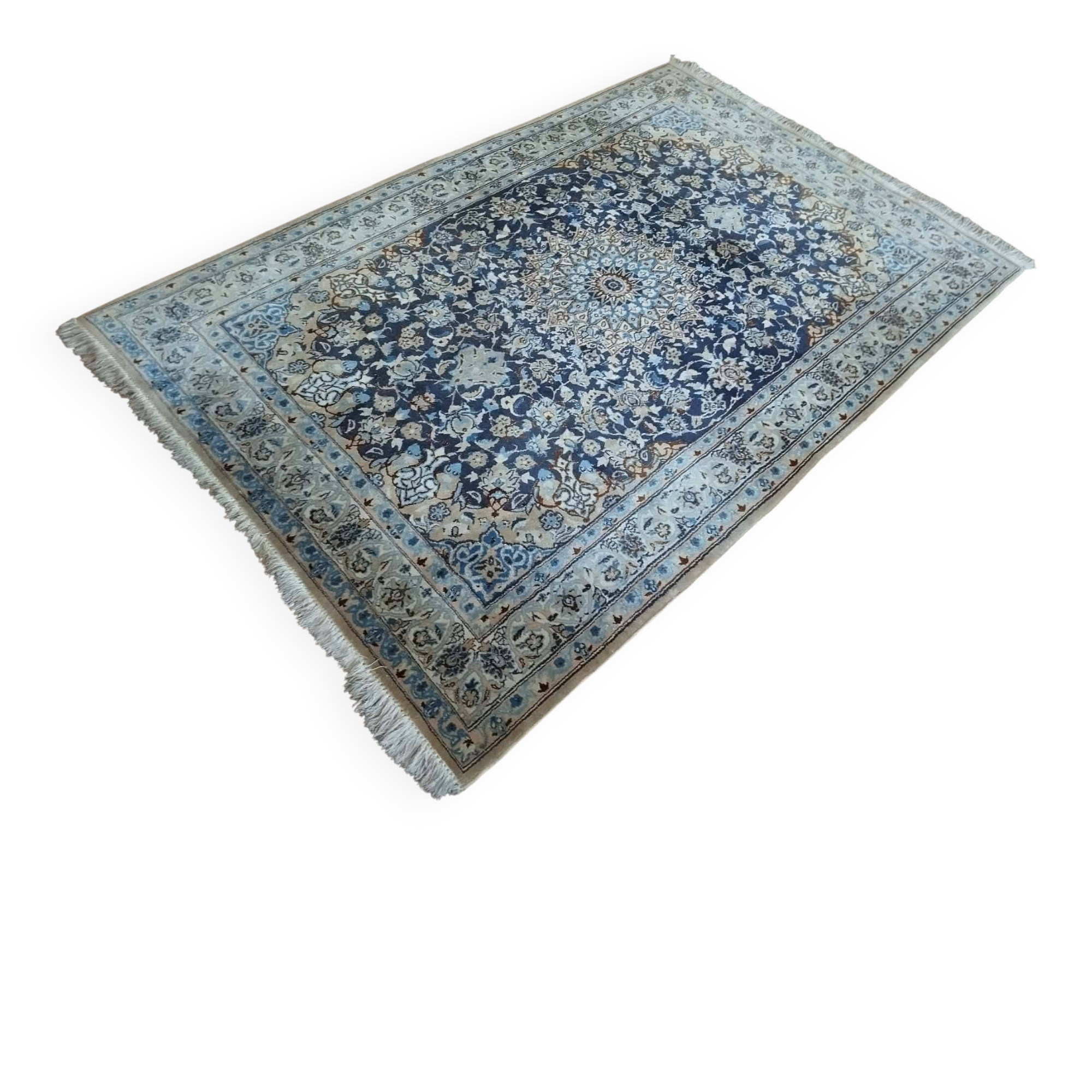 handmade Naïn Persian carpet 192x125cm