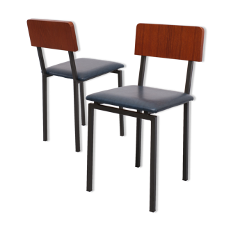 Chaises hollandaises années 1950