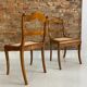 Ensemble de 2 chaises Biedermeier, Autriche, début du 19ème siècle