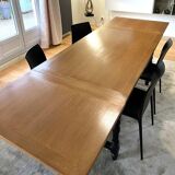Restored farmhouse table 87x145, 2 extensions 87x260