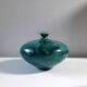 Vase soliflore en céramique à glaçure cristalline