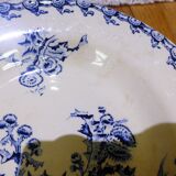 4 Gien Chardons soup plates (9)