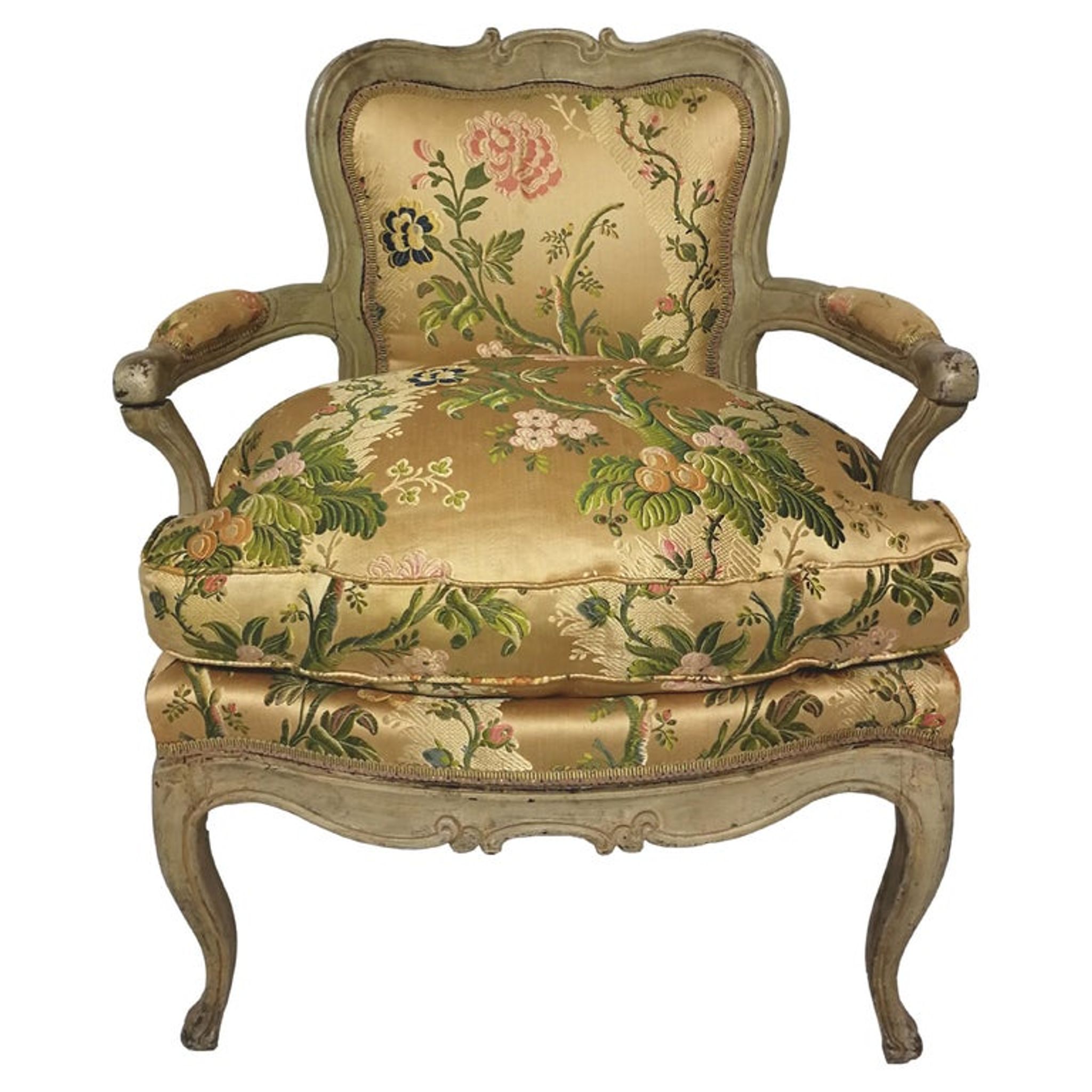 Louis XV armchair, eighteenth century