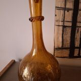 Biot blown glass bottle (50 cm)