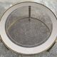 Three round brass tables 1970