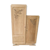 Art deco asymmetrical wardrobe