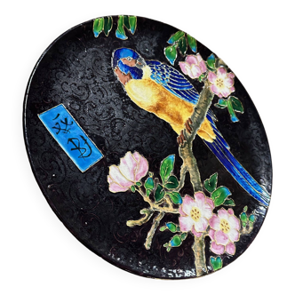 Caranza old man porcelain dish