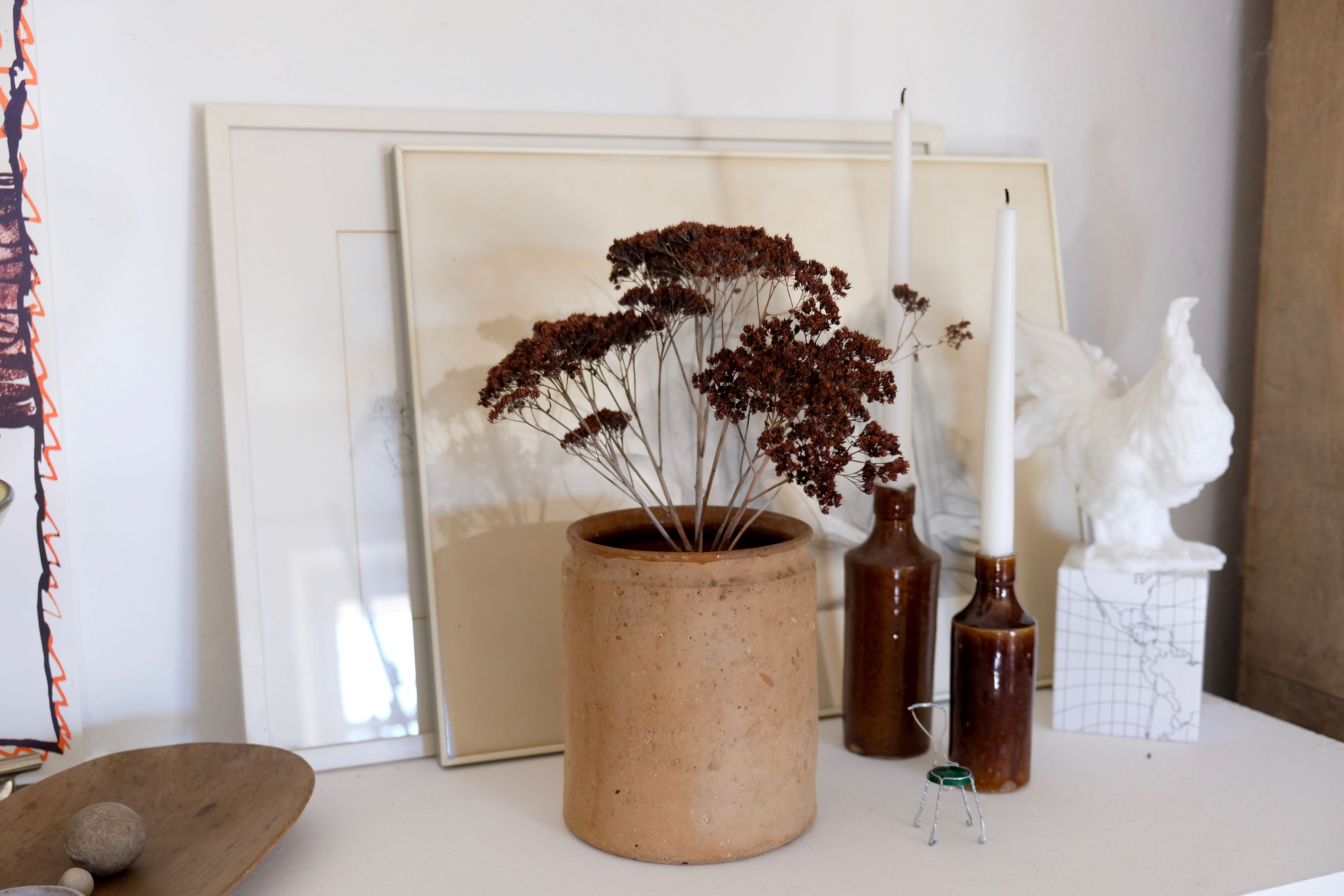 Old terracotta pot Provence XIX th