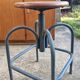Tabouret industriel d'architecte