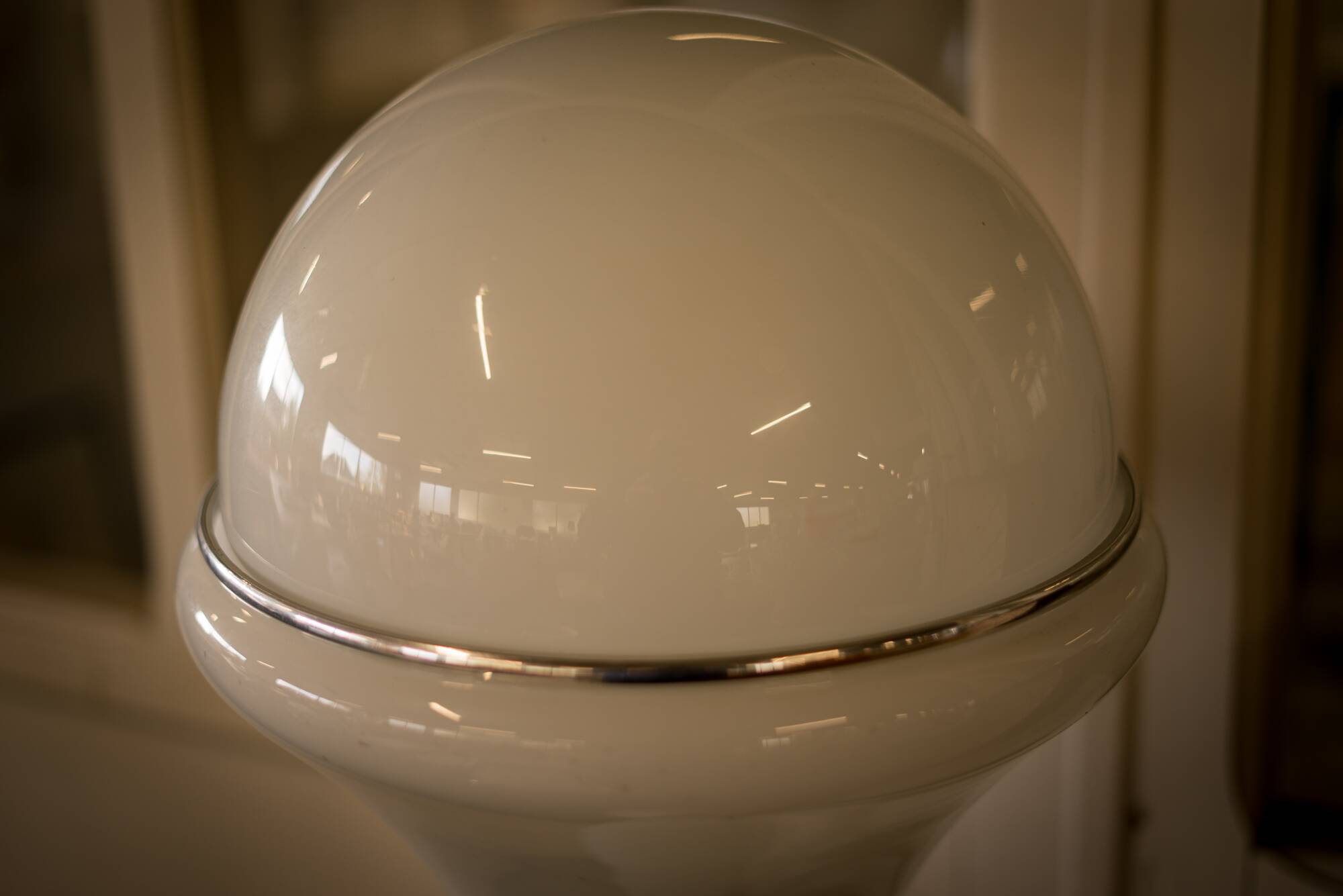 DLG floor lamp Carlo Nason for Mazzega, 1960s