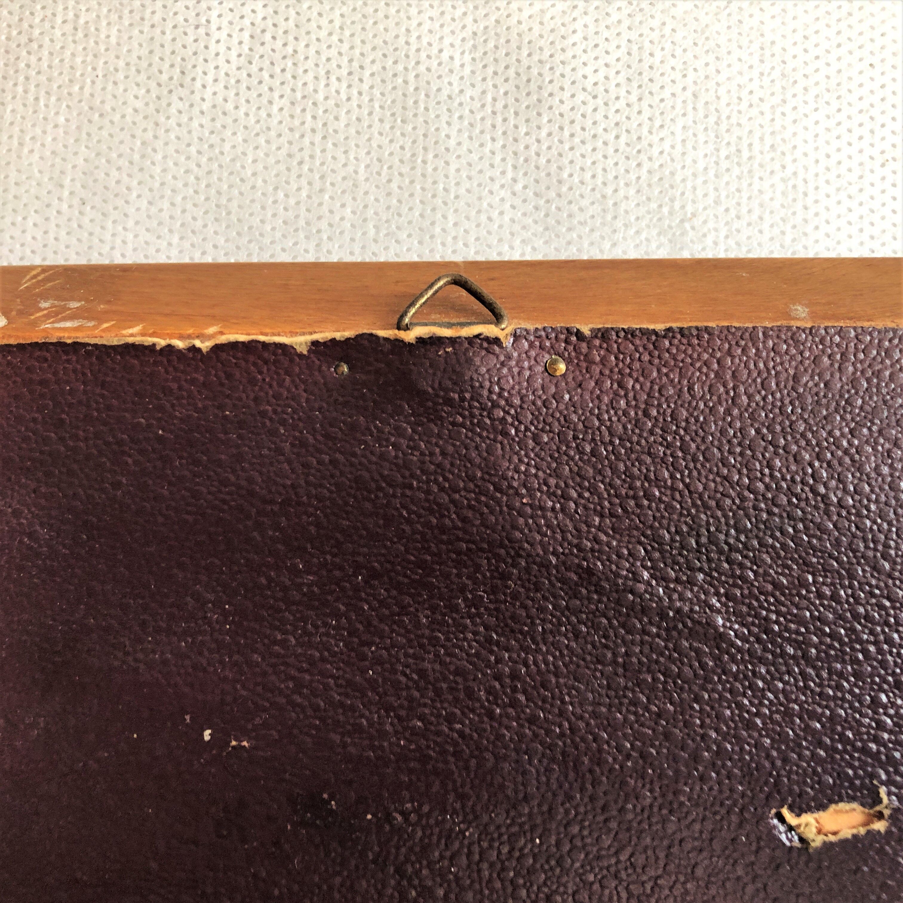 Wall frame portrait woman Empire style