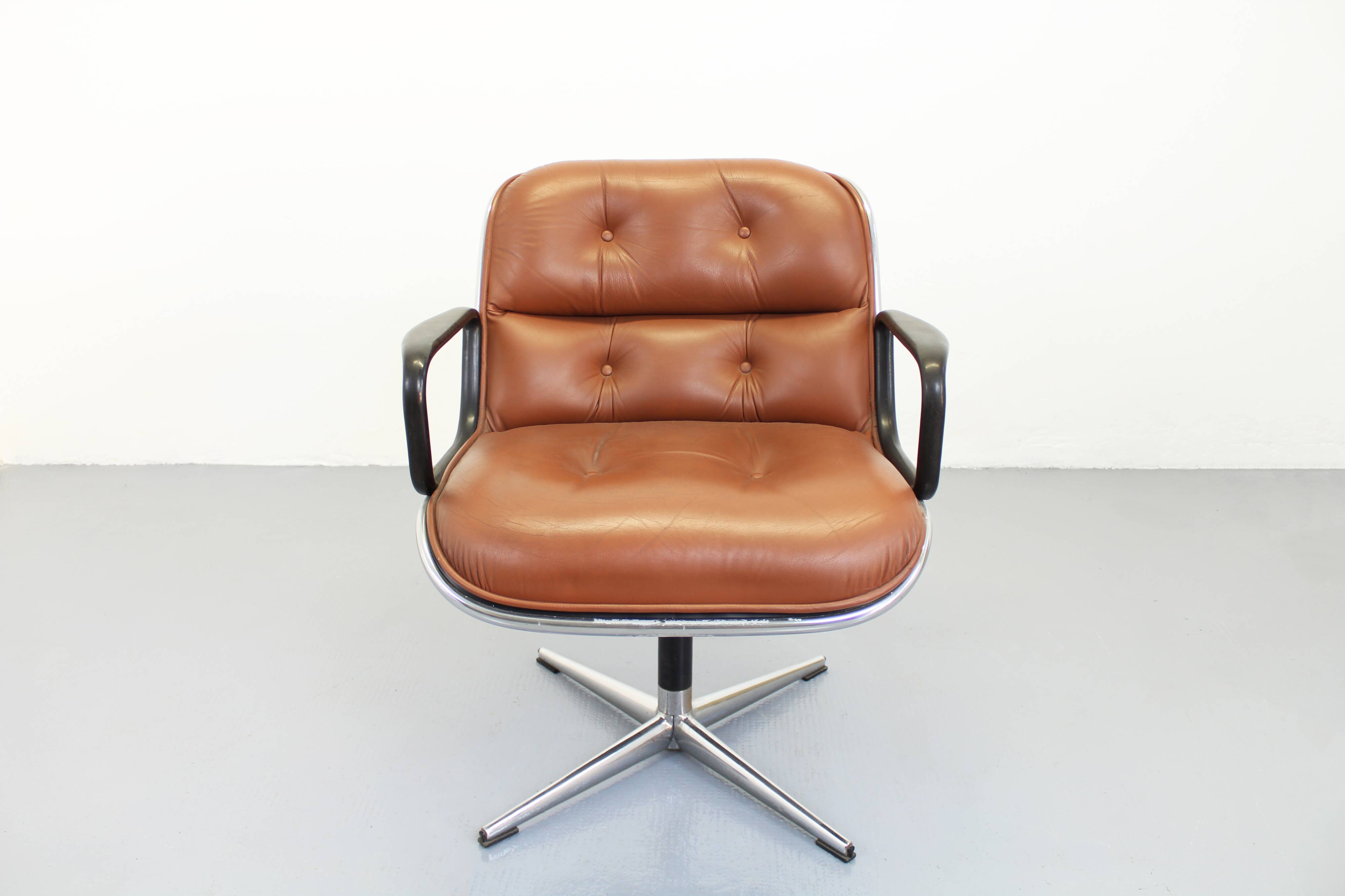 2x Office Chair Charles Pollock, Knoll
