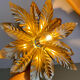 Vintage golden wall light
