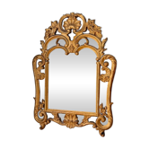 Large gilded mirror – Louis XV style – 19th century work