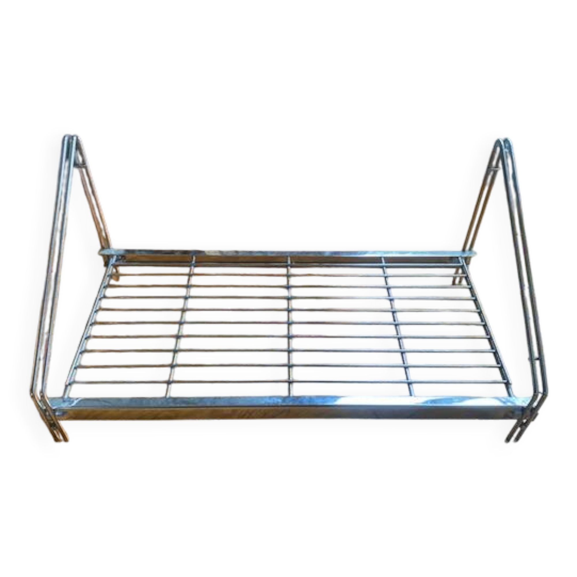 Chrome wire shelf