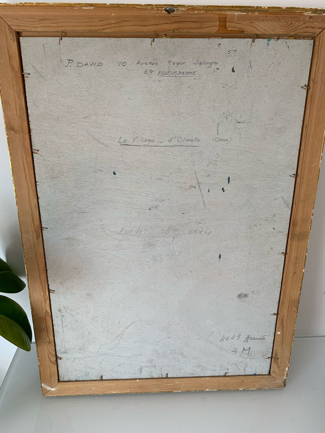 Corsican landscape painting