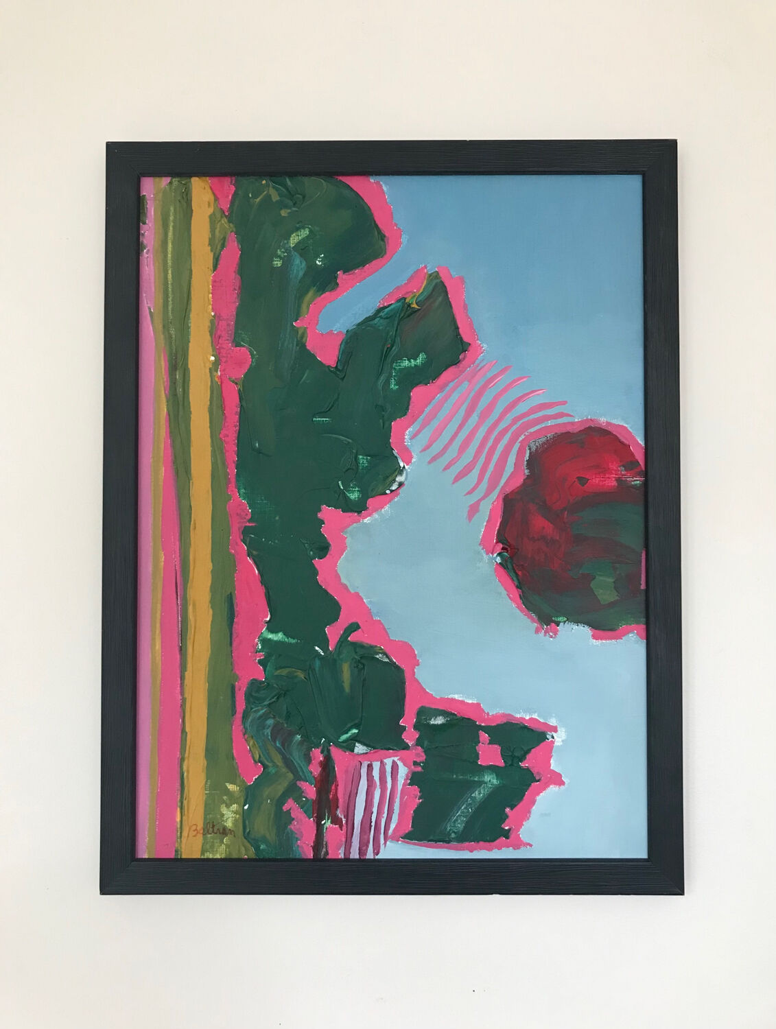 Odile TRAMPONT (1944). To Distance Oneself, 2011. Acrylic/paper