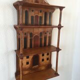 Wall shelf trompe l'oeil