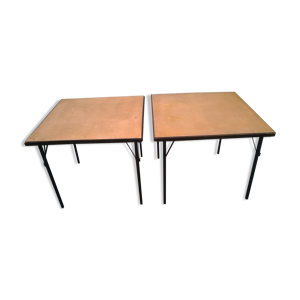 Table de jeux pliable ancienne