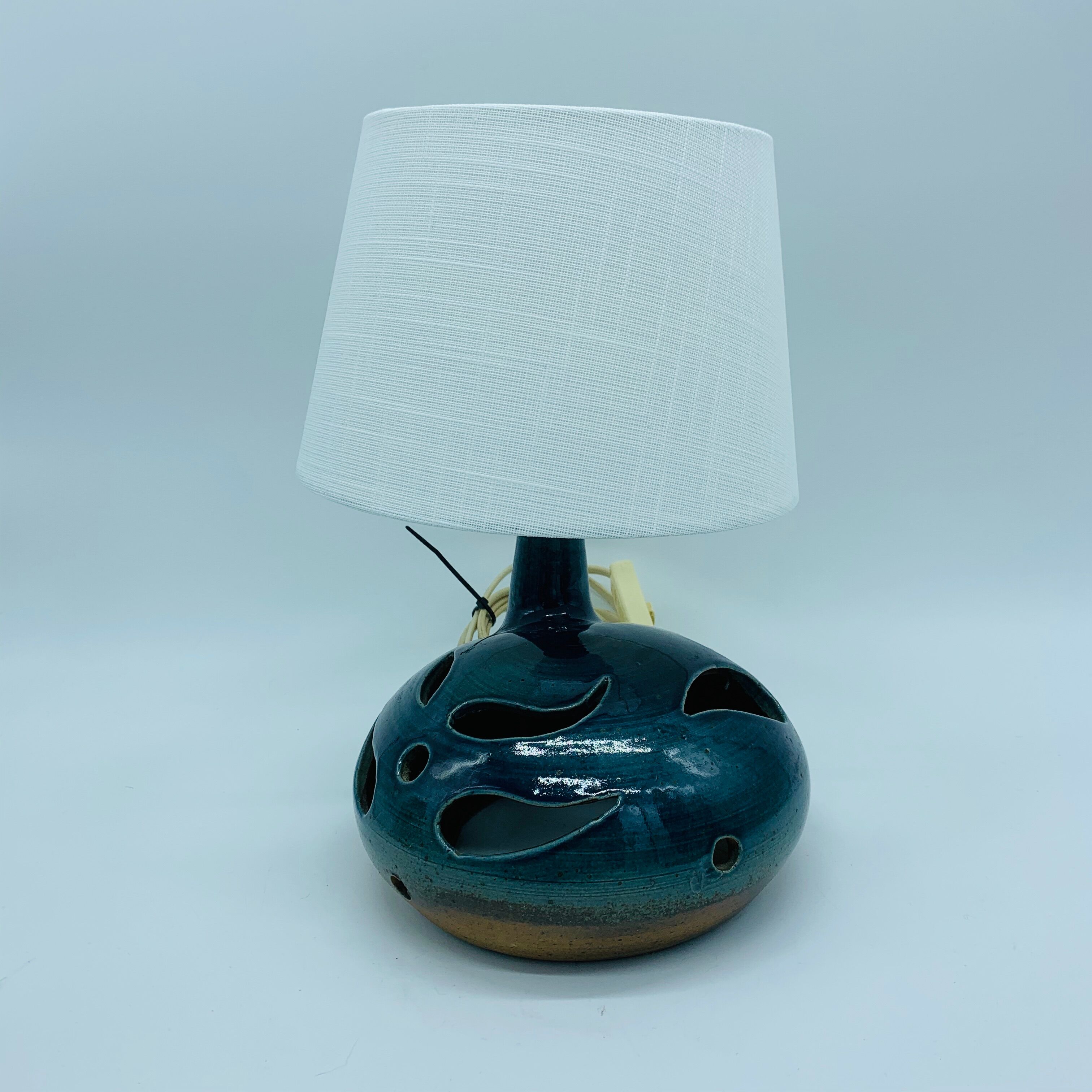Deck ceramic sandstone table lamp