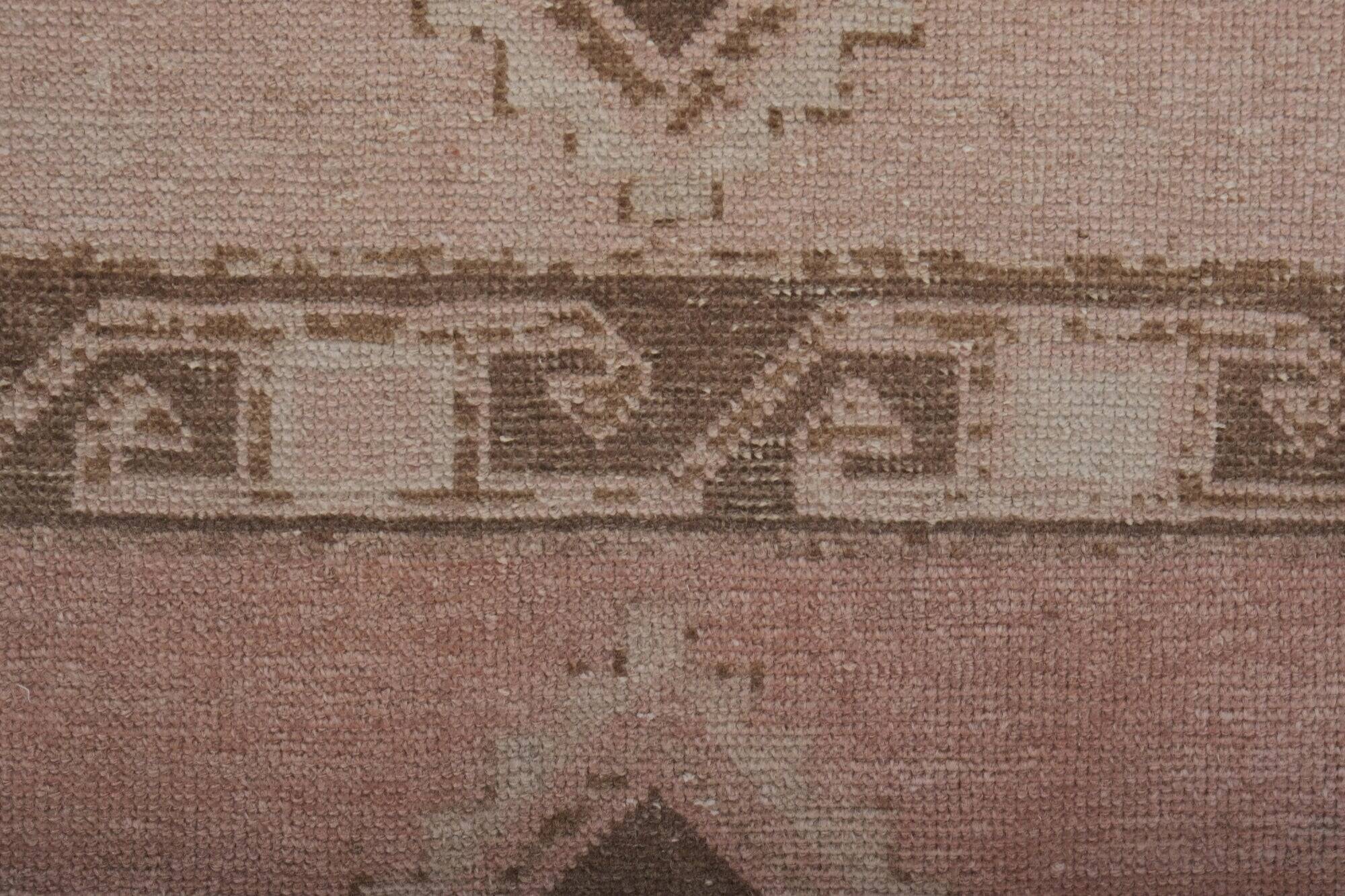 Vintage Turkish hallway rug 85x897 cm