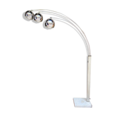 Adjustable floor lamp 3 balls - 70s