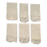 Ser of 6 linen napkins