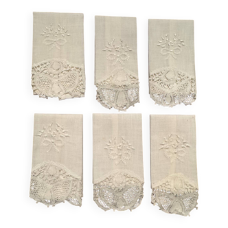 Ser of 6 linen napkins