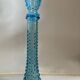 Carafe italienne vintage en verre d'Empoli